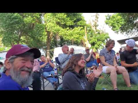 Weiser Banjo + Fiddle Contest - Vi Wickam and Carson Sass