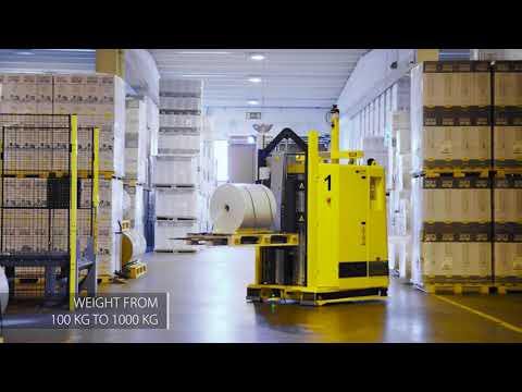 Solving AGVs for handling pallets