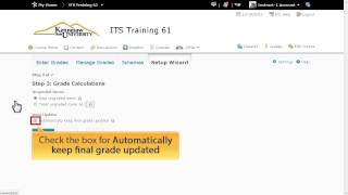 Desire2Learn version 10.2: Grades Settings