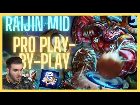 Smite Pro Raijin: NEW BUILD BRINGING DRUM DRUM BACK?!?! (Smite Conquest/Play-By-Play)