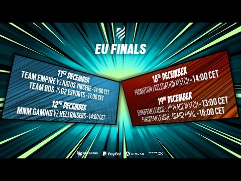European League | 2021 | EU Finals | Match um Platz 3 & Finale | #R6EUL