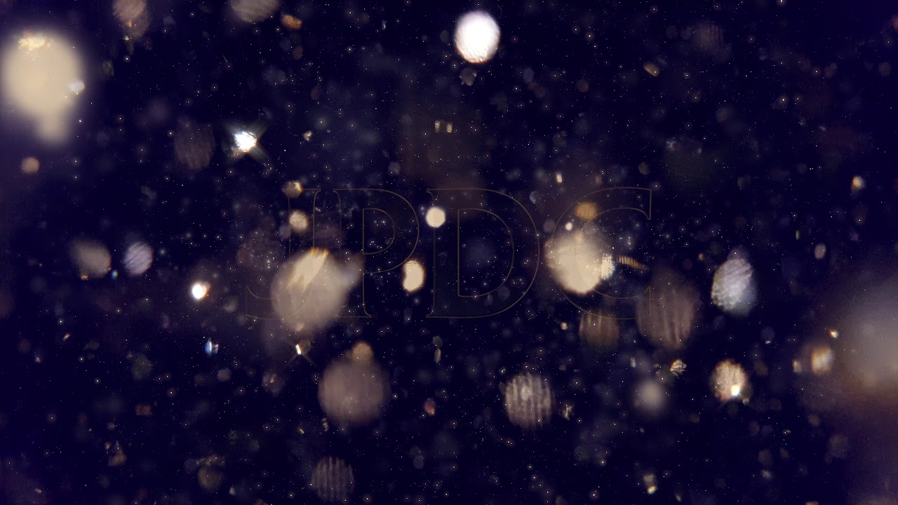Gold & Purple Floating Glitter Particles and Twinkling Stars (4K Preview) - Royalty Free Stock