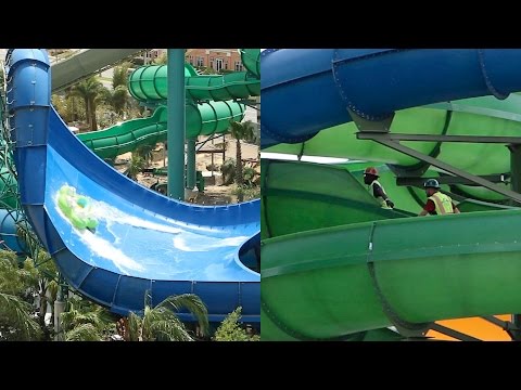5/17/17 EXCLUSIVE: Honu testing again and walking on the slides at Volcano Bay plus other updates!