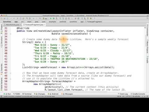 Welcome to Developing Android Apps