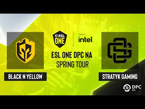 Dota2 - Black N Yellow vs Stratyk Gaming - Game 1 - ESL One DPC NA Spring