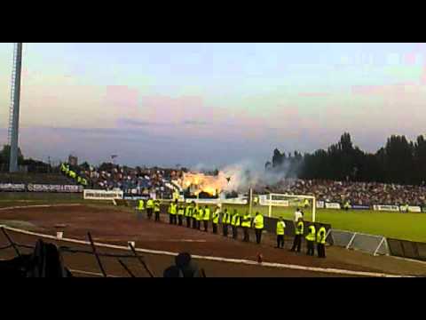 Kecskemét - Ferencváros 1-2 bevonulás