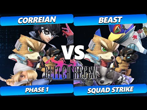 Glitch Regen Phase 1 - Beast Vs. Correian - Smash Ultimate Tournament
