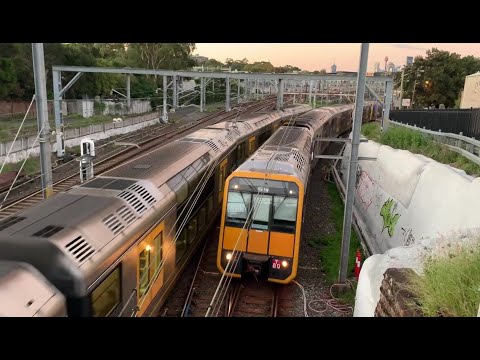 2190ST Transport Vlog 286: [Sydney Trains & NSW Trainlink Regional]  Erskineville Train Spotting