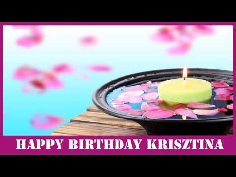 Krisztina   Birthday Spa - Happy Birthday