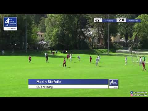 B-Junioren: 2:0 - Marin Stefotic - SC Freiburg
