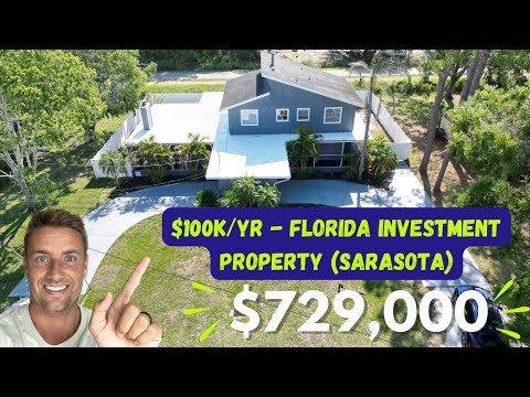 Florida Investment Property | $729,000 | Rental in Sarasota | Short Term Rental Investing