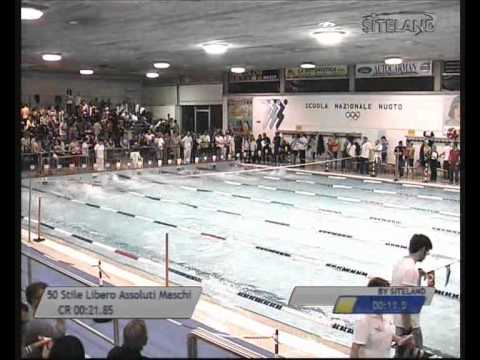 Eliminatorie 6 dei 50 Stile Libero  Assoluti Maschi Agonisti - 16 Memorial Chiara Giavi