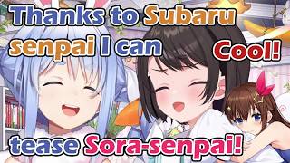Subaru and Pekora discussion on who is most tease-able in hololive [ENG Subs]