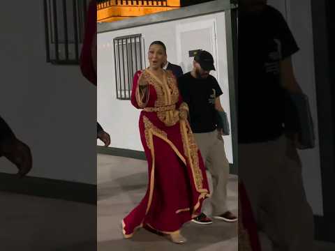 إطلالة أسما لمنور بالقفطان المغربي من حفل رابافريكا بالرباط | 2024