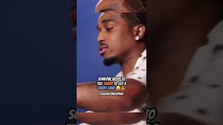 Quavo must pull up to Wendys with $200,000 CASH 😂😂 (via GQ)