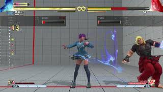 【スト５】メナト　中央中p発動起き攻めルート　 #メナト #MENAT #sfv
