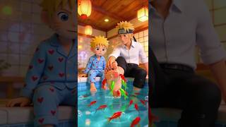 😱 Porque os peixes estão mordendo o pé do Naruto?!