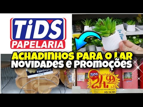 ✅ ACHADINHOS BARATINHOS LOJA TID'S PAPELARIA |UTILIDADES DOMÉSTICA #tour #achadinhos