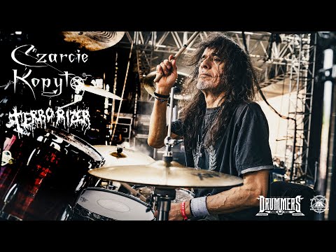 TERRORIZER-Human Prey. Pete "Commando" Sandoval. Live at @BrutalAssaultOFFICIAL  2024 (Drum Cam)