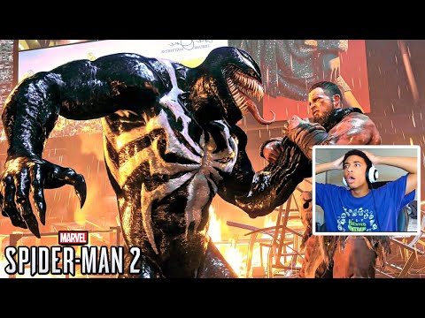 Spider-Man 2 Venom Vs Kraven Boss Fight SCENE REACTION - Spider Man 2 PS5 | 2023