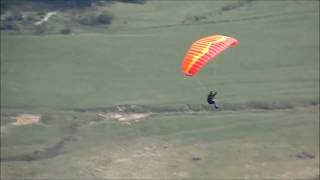 preview picture of video 'First Flight with Ozone Firefly 2 (Hohe Wand/Austria, 05.10.2013)'