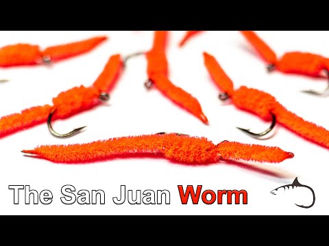 The Improved San Juan Worm - McFly Angler Fly Tying Tutorial