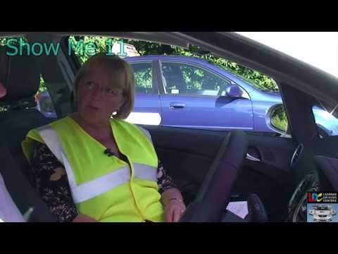 Driving Test - Show me Q11 How would you switch on the rear fog light(s)?