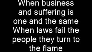 Rise Against: The Eco-Terrorist In Me (Lyrics)