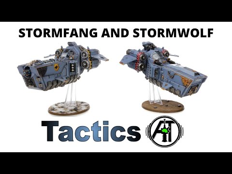 Stormwolf + Stormfang Gunships: Rules, Review + Tactics - Space Wolves Codex Strategy Guide