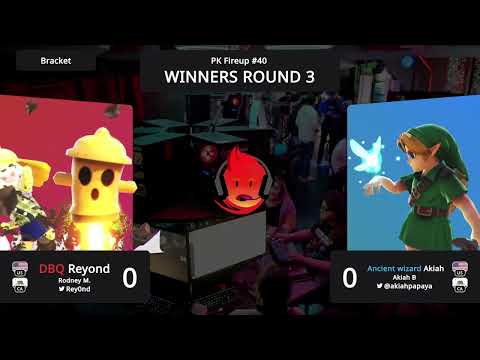 Reyond (Isabelle) vs Akiah (Young Link) - PK Fireup #40 Winners Round 3
