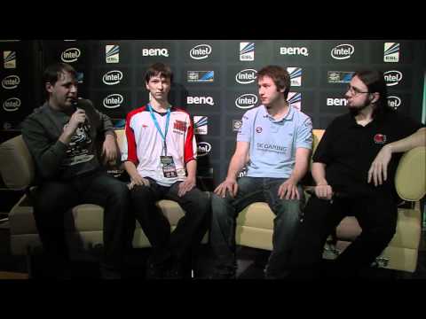SK.Nyph and M5.Diamondz interview before M 5 vs  SK Game @ IEM LOL