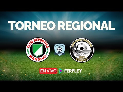 T.R.F.A. | DEP. MANDIYÚ - SP. SURUBÍ | ZONA LITORAL NORTE - GRUPO 3 FECHA 3 🔴 EN VIVO