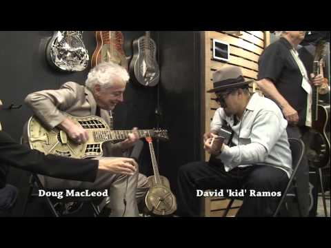 Dubb & Kid Noodling at NAMM 15 Doug MacLeod / David Ramos - musicUcansee.com