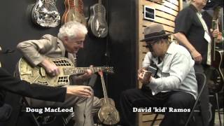 Dubb & Kid Noodling at NAMM 15 Doug MacLeod / David Ramos