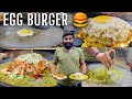 Surat S Famous Egg BURGER At Anshul Egg Point Indian Street Food Egg Point