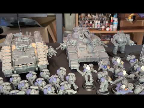 Horus Heresy Night Lords army as it stands