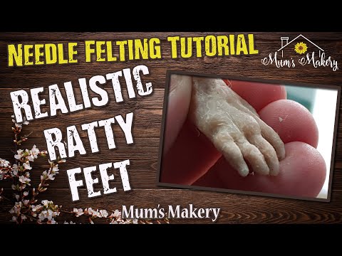 Make Realistic Ratty Feet - Full Tutorial / How Too