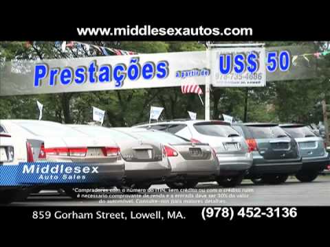 MIddlesex Auto Sales - financiamento garantido Lowell MA 01852
