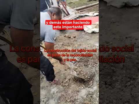 2 Parte restauración de la escuela de Dos Quebradas, en Icononzo Tolima.