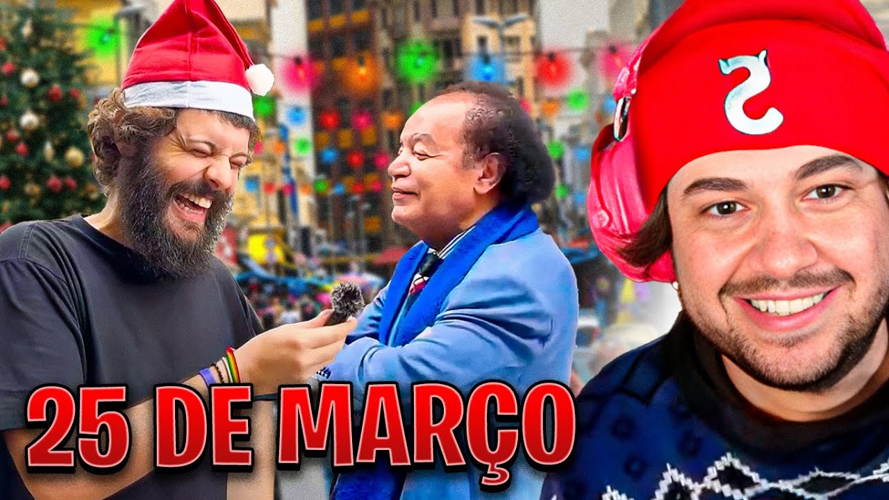 NOEL DOIDÃO NA 25 DE MARÇO! - React Diogo Defante