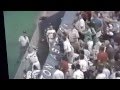 Glenn Davis Amazing Catch In Dugout Jumping Fence Houston Astros