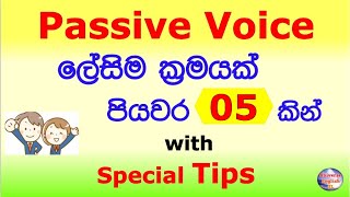 Passive Voice in Sinhala - Part 01