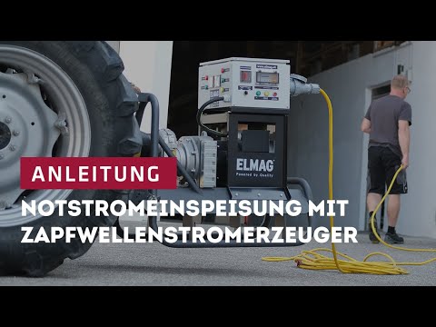 Anleitung: Bei Blackout Haus oder Landwirtschaft mit Notstromaggregat versorgen