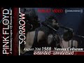 Pink Floyd Sorrow EXTENDED UNRELEASED VERSION REMASTERED DSOT Nassau 1988 Multilingual