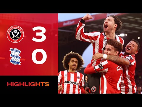 Sheffield United 3-0 Birmingham City | EFL Championship highlights