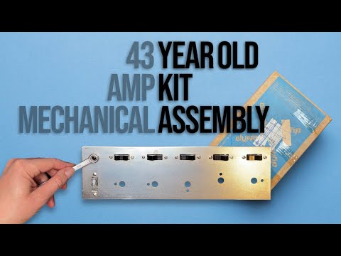 Dynaco SCA-80Q Amp Kit P4 • Mechanical Assembly • DPDT, DPTT, QPTT Switches • Test Potentiometers