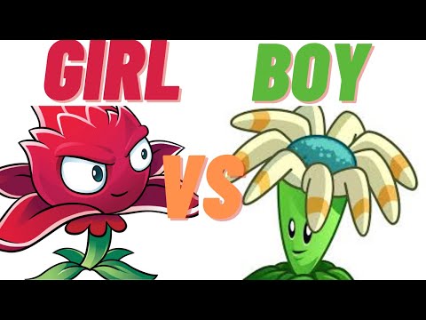 Plants Vs Zombies Girl VS Boy Plants Vs Zombies 2 Gameplay