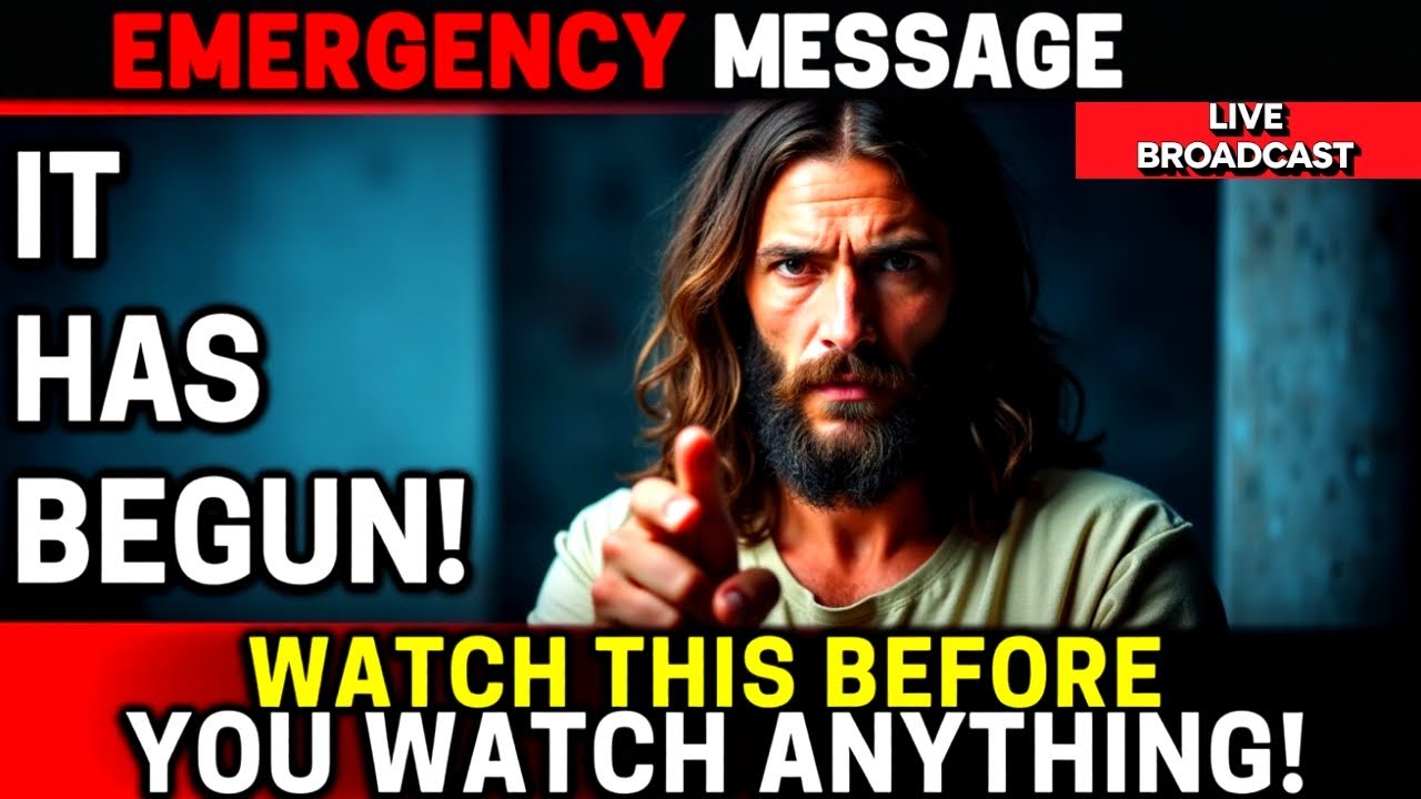 AN EMERGENCY MESSAGE!🔴 God Says | God Message Today | Gods Message Now👆