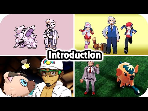 Pokémon Games : Evolution of Welcome to the World of Pokémon (1996 - 2020)