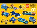LEGO Classic 10696 Car Ideas Building Instructions Collection 01